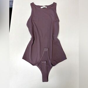 Lavender Reoria bodysuit.